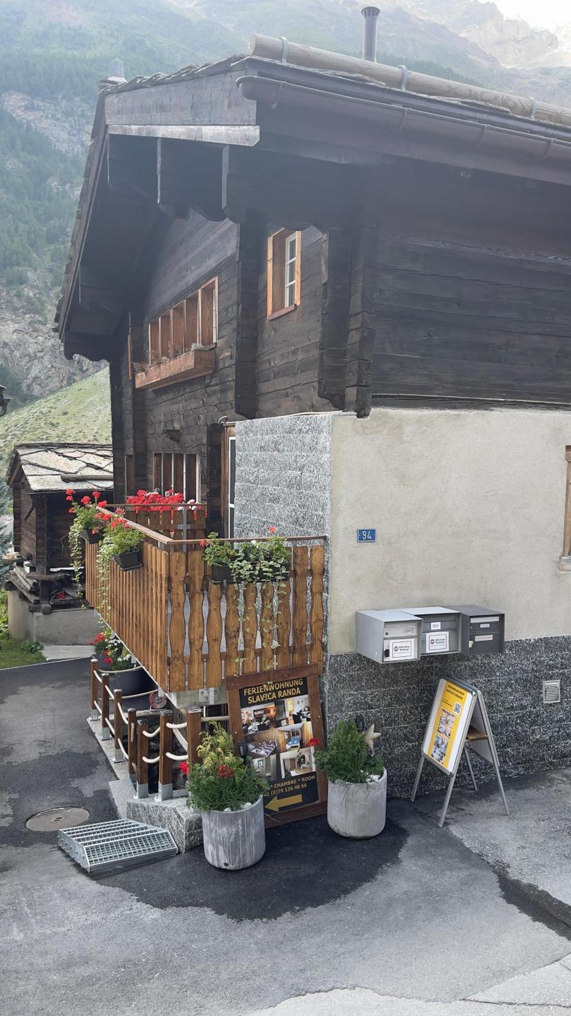 Ferienwohnung Slavica Dorfstrasse 94 Randa Zewnętrze zdjęcie